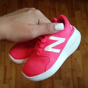 Pink New Balance shoes